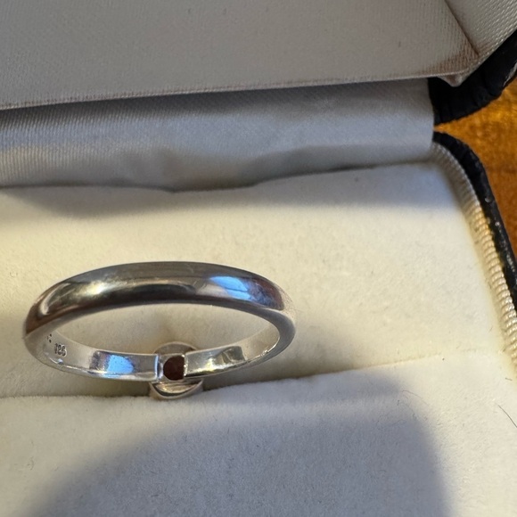 Pink Tourmaline 1.10 ct and Sterling Silver Bezel Set Ring Sz 6 NWOT - Picture 10 of 12